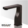 Bravat Commercial Matte Black Automatic Hands Free Sensor Faucet